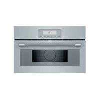 Thermador - PROFESSIONAL SERIES 1.6 Cu. Ft. Built-In Microwave - Stainless Steel - Front_Zoom