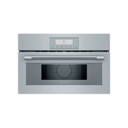 Thermador - PROFESSIONAL SERIES 1.6 Cu. Ft. Built-In Microwave - Stainless steel - Front_Zoom