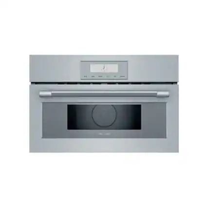 Front. Thermador - Professional Series 1.6 Cu. Ft. Built-In Microwave - Stainless Steel.