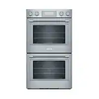 Thermador - Professional Series 30" Built-In Double Electric Convection Wall Oven with Wifi - Stainless Steel - Front_Zoom