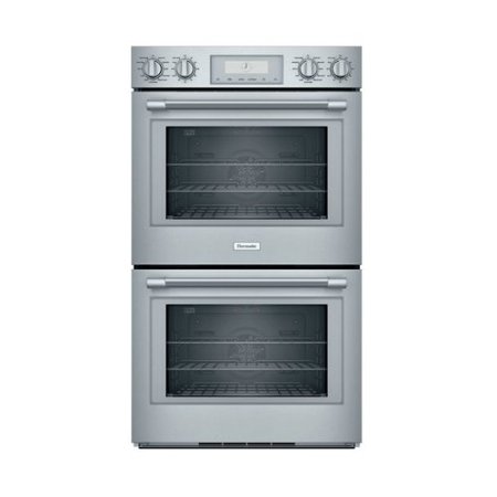 Thermador - Professional Series 30" Built-In Double Electric Convection Wall Oven with Wifi - Stainless Steel