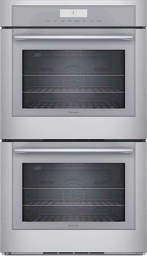 Thermador - Masterpiece Series 30" Built-In Double Electric Convection Wall Oven with Wifi - Stainless Steel - Front_Zoom