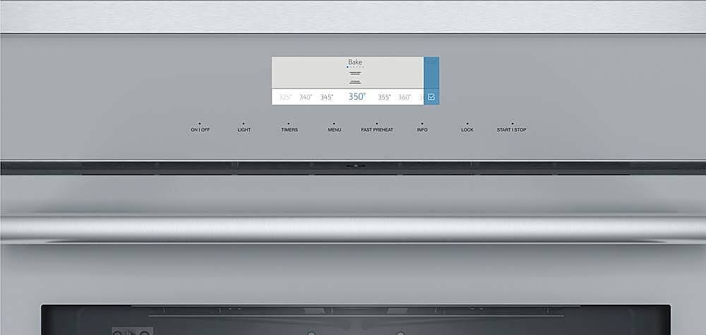 Alt View 1. Thermador - Masterpiece Series 30" Built-In Double Electric Convection Wall Oven with Wifi - Stainless Steel.