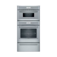 Thermador - Masterpiece Series 30" Built-In Electric Convection Wall Oven with Built-In Speed Microwave and Warming Drawer - Stainless Steel - Front_Zoom