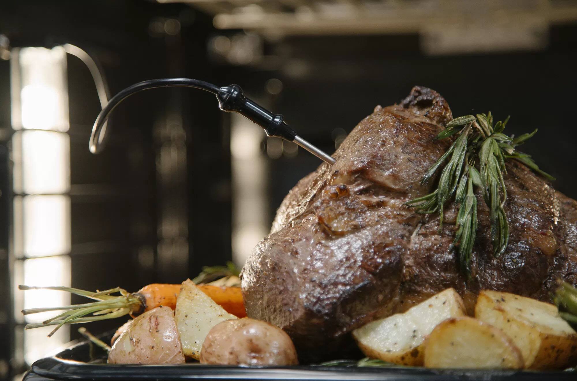 Alt View 13. Thermador - Masterpiece Series 30" Built-In Double Electric Convection Wall Oven with Wifi - Stainless Steel.