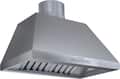 Thermador Professional - 36 inches - Externally Vented - Wall Range Hood - Stainless Steel