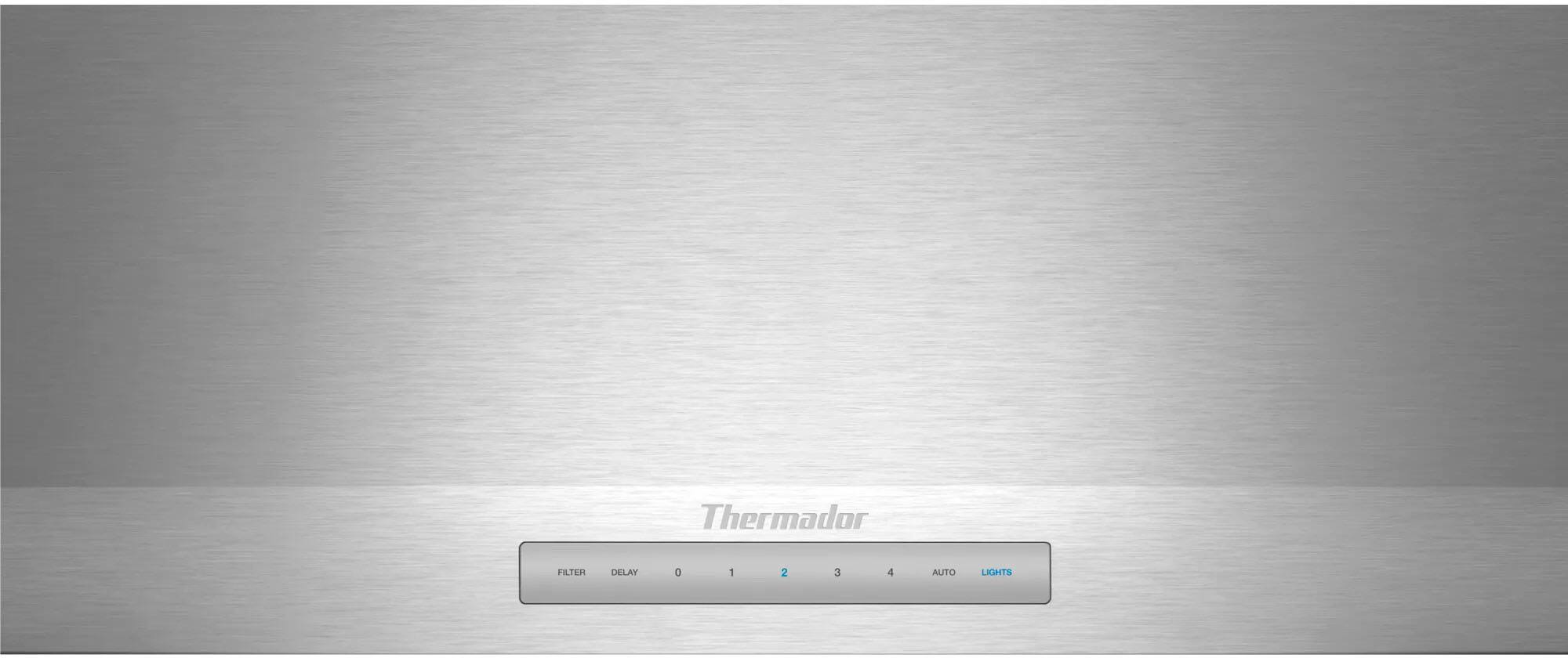 Alt View 11. Thermador - PROFESSIONAL SERIES 36" Externally Vented Range Hood - Stainless Steel.