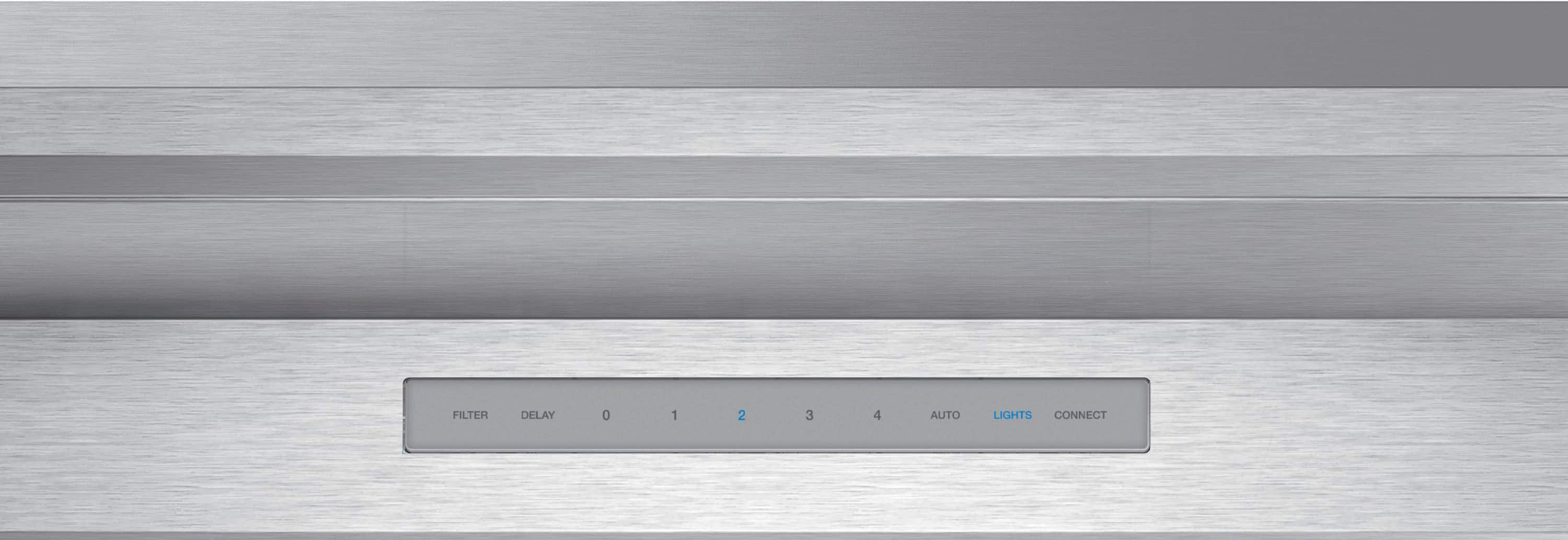 Alt View 11. Thermador - MASTERPIECE SERIES 30" Convertible Range Hood - Stainless steel.