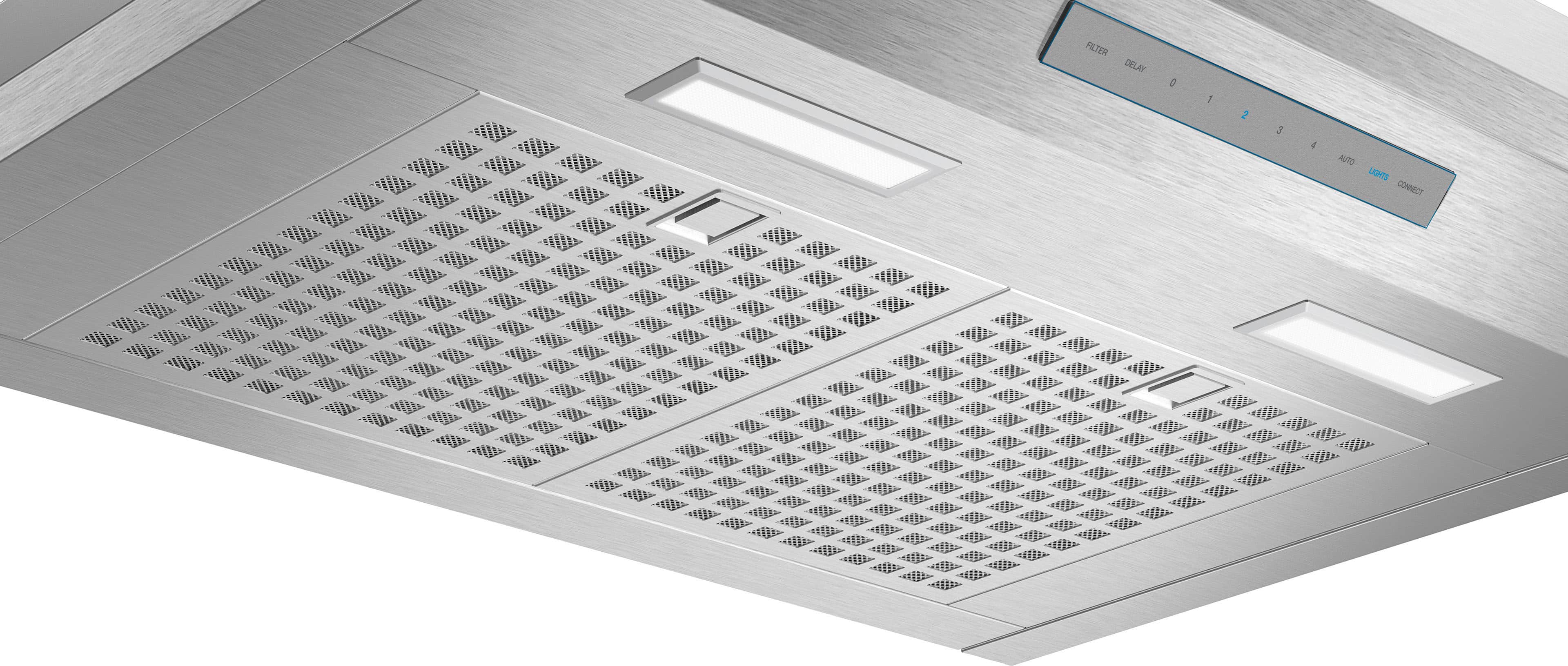 Alt View 12. Thermador - MASTERPIECE SERIES 30" Convertible Range Hood - Stainless steel.