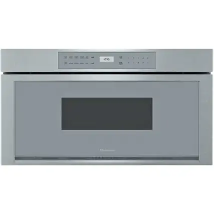 Front. Thermador - MicroDrawer 1.2 Cu. Ft. Built-In Microwave Drawer - Stainless Steel.