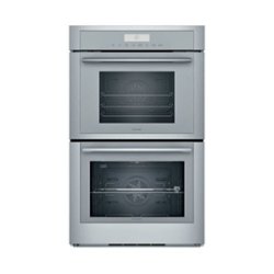 Thermador - Masterpiece Series 30" Built-In Double Electric Steam and Convection Wall Oven with Wifi - Stainless steel - Front_Zoom