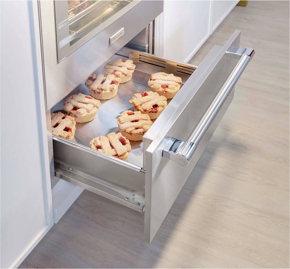 Alt View 15. Thermador - Professional Series 30" Built-In Electric Convection Wall Oven with Built-In Microwave and Wifi - Stainless Steel.