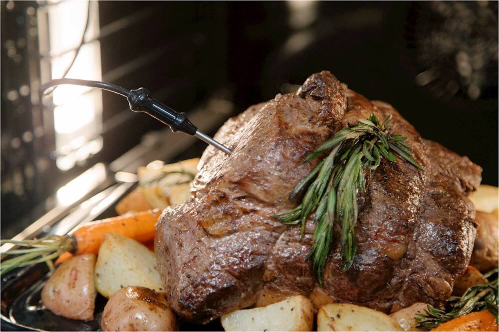 Alt View 20. Thermador - Professional Series 30" Built-In Electric Convection Wall Oven with Built-In Microwave and Wifi - Stainless Steel.