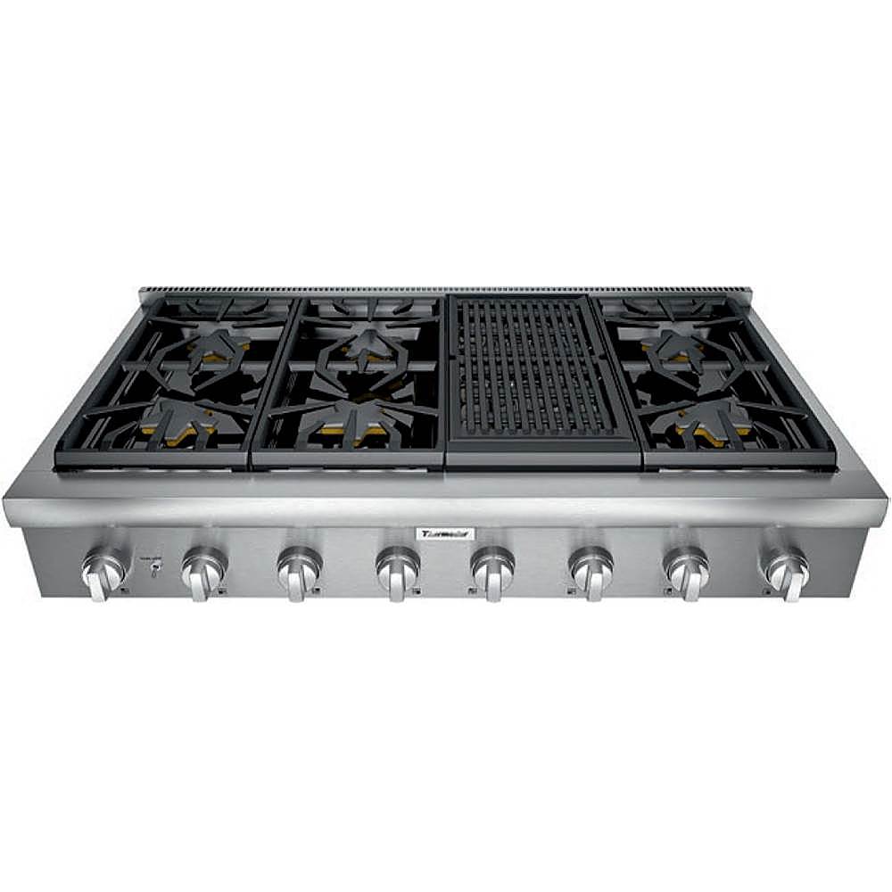 Thermador Professional 48 Built-In Gas Cooktop with 6 Burners and