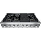 Wolf 48 Range Top - RT486G - 6 Burners + Griddle Stainless Steel