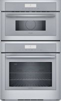 Thermador - Masterpiece Series 30" Built-In Electric Convection Wall Oven with Built-In Microwave - Stainless Steel - Front_Zoom