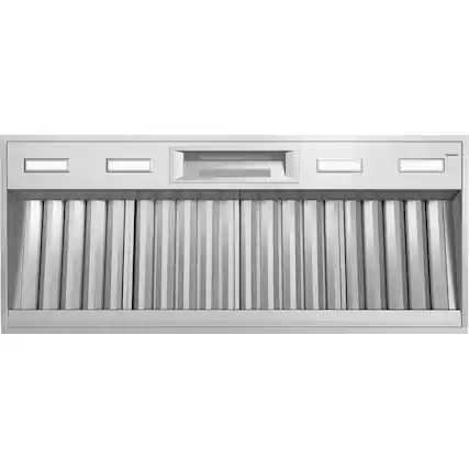 Front. Thermador - Professional Series 52" Externally Vented Range Hood - Stainless Steel.