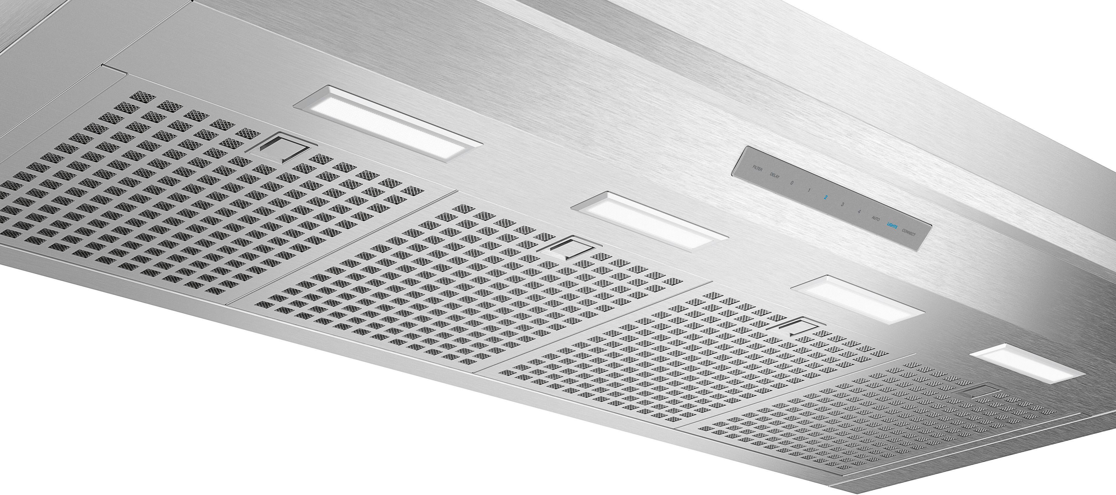 Alt View 12. Thermador - MASTERPIECE SERIES 48" Convertible Range Hood - Stainless steel.