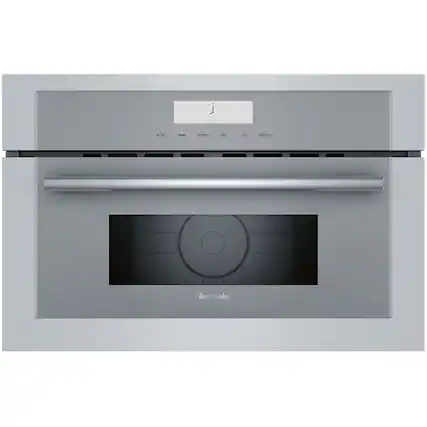 Front. Thermador - Masterpiece Series 1.6 Cu. Ft. Built-In Microwave - Stainless Steel.