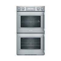 Thermador - PROFESSIONAL SERIES 29.8" Built-In Double Electric Convection Wall Oven - Stainless steel - Front_Zoom