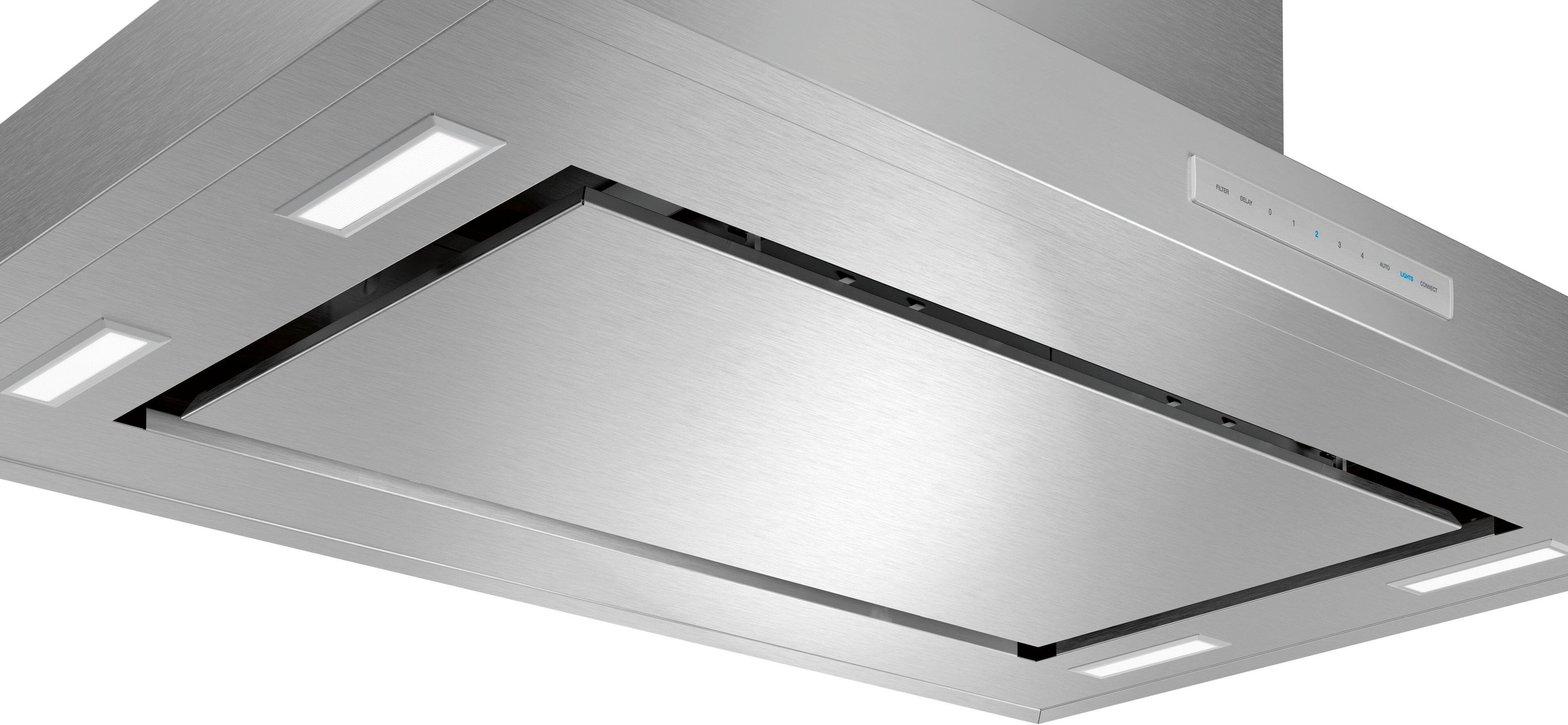 Alt View 12. Thermador - MASTERPIECE SERIES 42" Convertible Range Hood - Stainless steel.