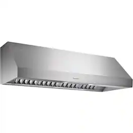 Thermador Professional - 60 inches - Externally Vented - Wall Range Hood - Stainless Steel