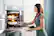 Alt View 17. Thermador - Master Series 30" Built-In Single Electric Steam Convection Wall Oven with Wifi - Stainless Steel.