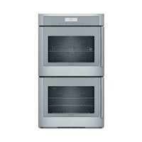 Thermador - Masterpiece Series 30" Built-In Double Electric Convection Wall Oven with Wifi and Left Door Swing - Stainless steel - Front_Zoom