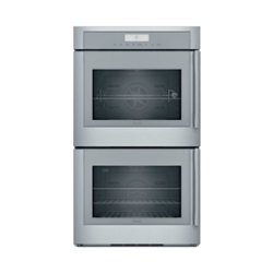 Thermador - Masterpiece Series 30" Built-In Double Electric Convection Wall Oven with Wifi and Left Door Swing - Stainless steel - Front_Zoom