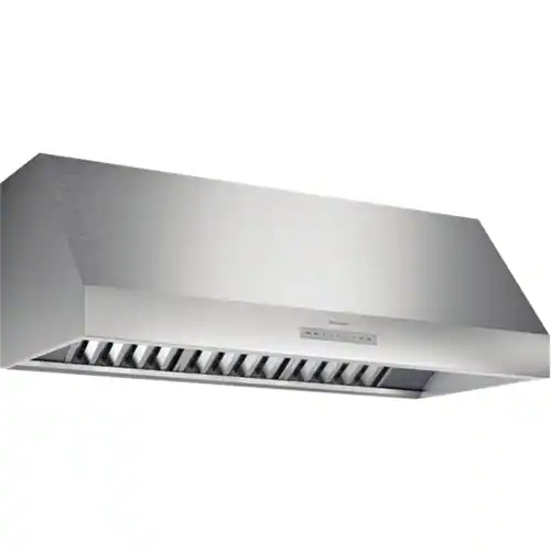 Thermador Professional - 48 inches - Externally Vented - Wall Range Hood - Stainless Steel