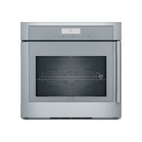 Thermador - Masterpiece Series 30" Built-In Single Electric Convection Wall Oven with HomeConnect, Left-Swing - Stainless steel - Front_Zoom