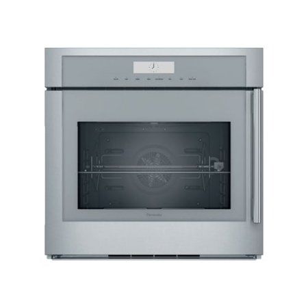 Thermador - Masterpiece Series 30" Built-In Single Electric Convection Wall Oven with Wifi, Left-Swing - Stainless Steel