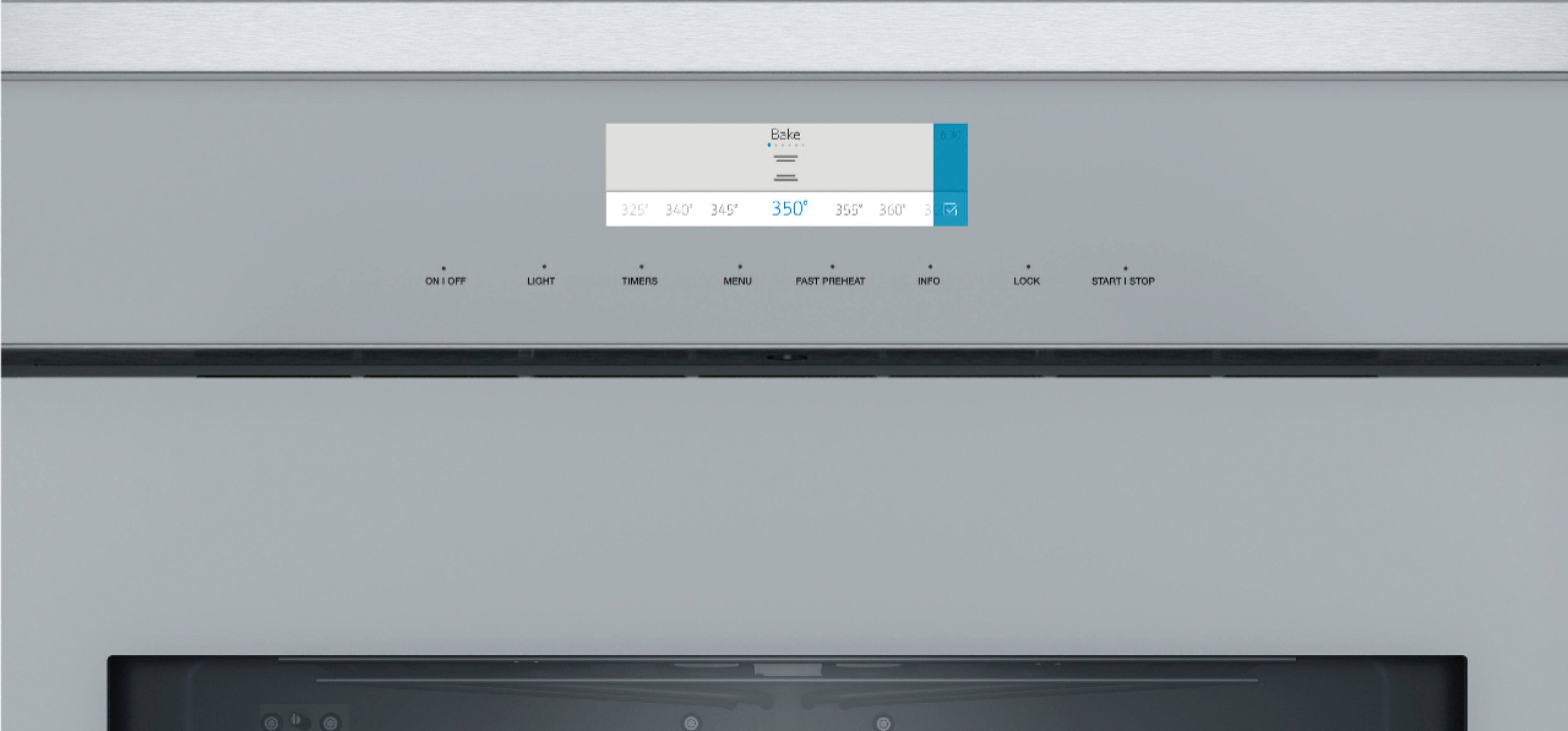 Alt View 1. Thermador - Masterpiece Series 30" Built-In Single Electric Convection Wall Oven with Wifi, Left-Swing - Stainless Steel.