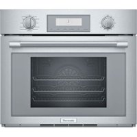 Thermador - Professional 30" Built-In Single Electric Steam Convection Wall Oven - Stainless steel - Front_Zoom