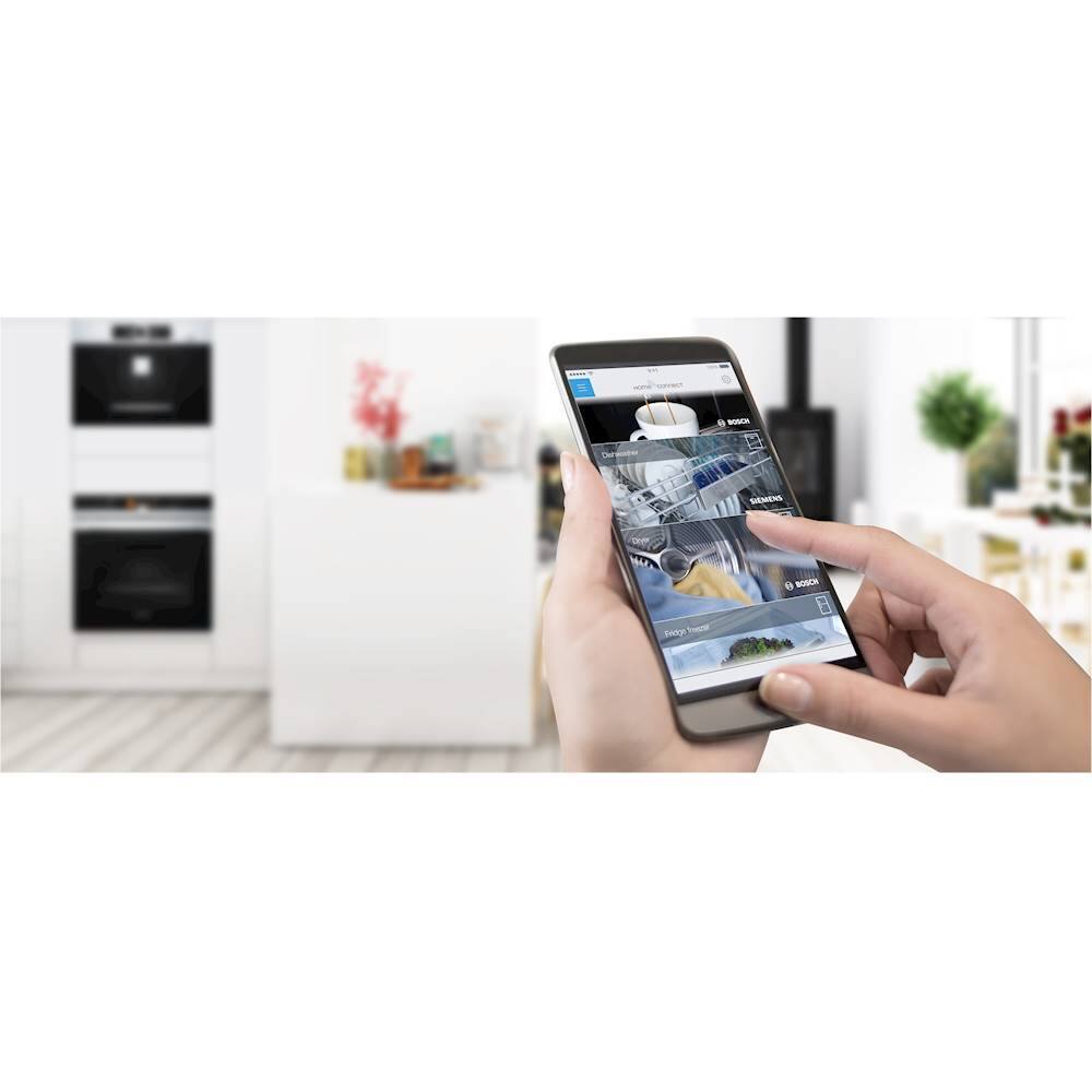 Alt View 14. Thermador - Professional Series 30" Built-In Single Electric Steam Convection Wall Oven with Wifi - Stainless Steel.