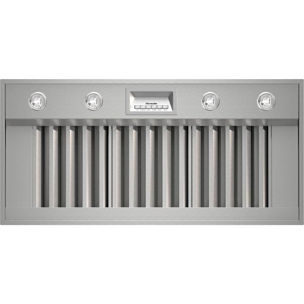 Front. Thermador - PROFESSIONAL SERIES 40" Externally Vented Range Hood - Stainless Steel.