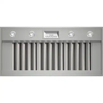 Front. Thermador - PROFESSIONAL SERIES 40" Externally Vented Range Hood - Stainless Steel.