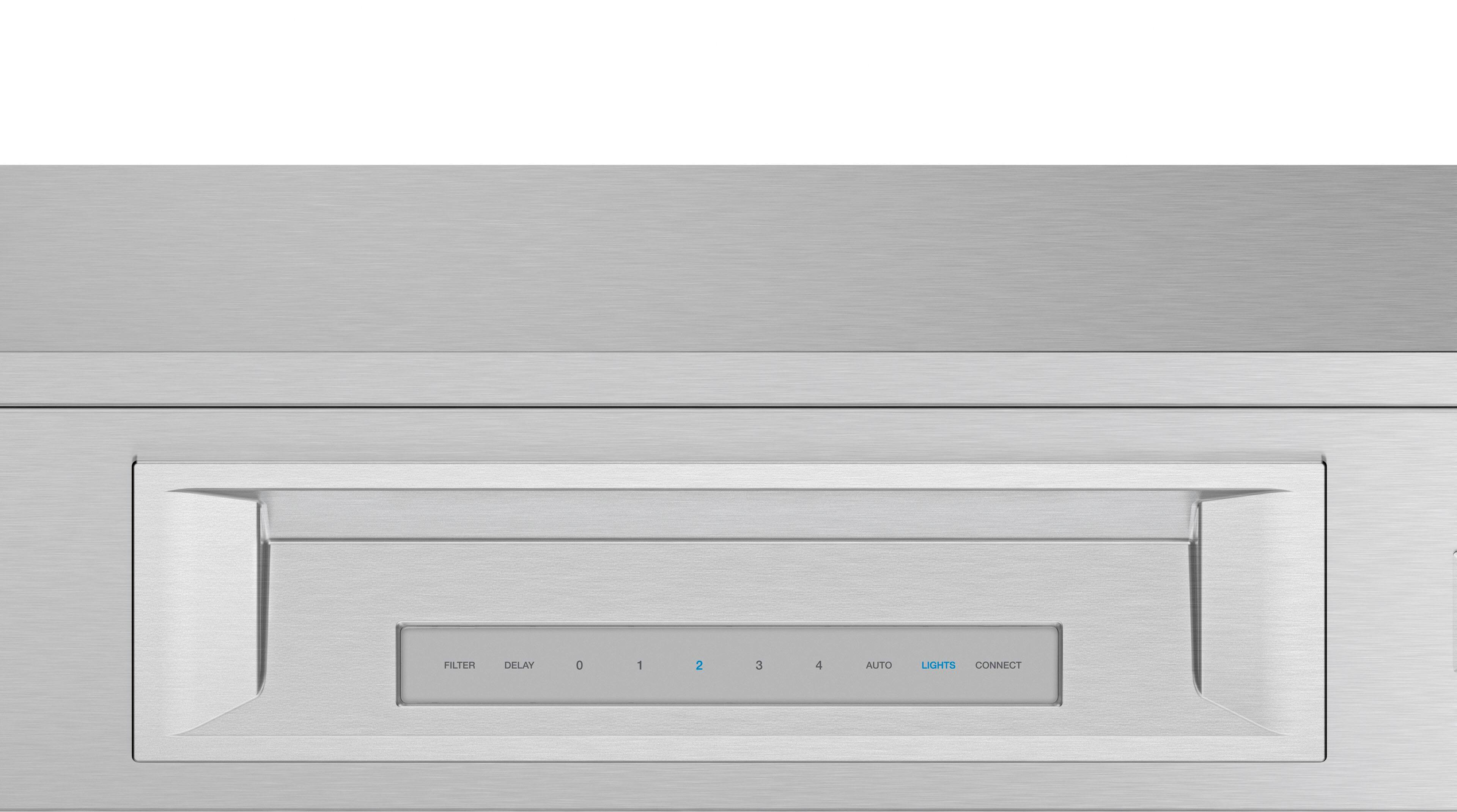 Alt View 11. Thermador - PROFESSIONAL SERIES 40" Externally Vented Range Hood - Stainless Steel.