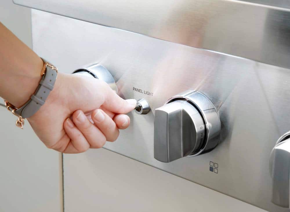 Alt View 13. Thermador - Professional Series 36" Built-In Gas Cooktop with 6 Pedestal Star Burners - Stainless Steel.