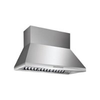 Thermador - PROFESSIONAL SERIES 48" Externally Vented Range Hood - Stainless Steel - Front_Zoom