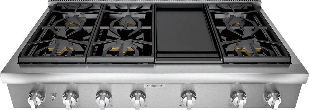 Thermador – Professional 48″ Built-In Gas Cooktop