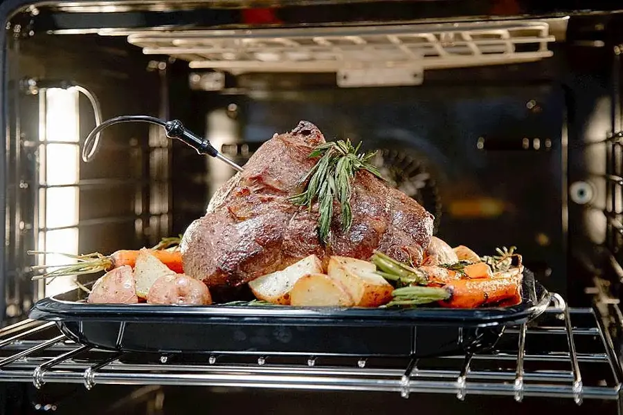 Alt View 12. Thermador - Professional Series 30" Built-In Double Electric Convection Wall Oven - Stainless Steel.