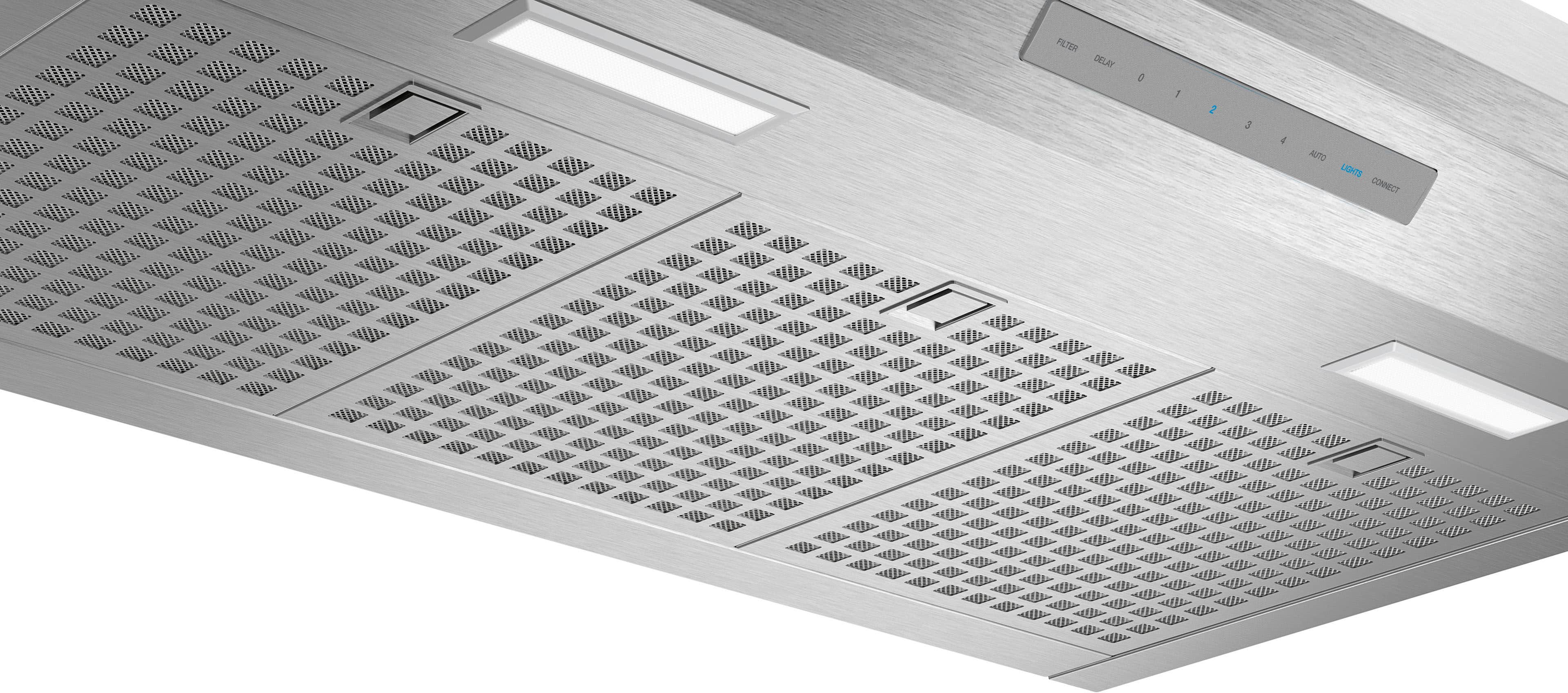 Alt View 11. Thermador - MASTERPIECE SERIES 36" Convertible Range Hood - Stainless steel.