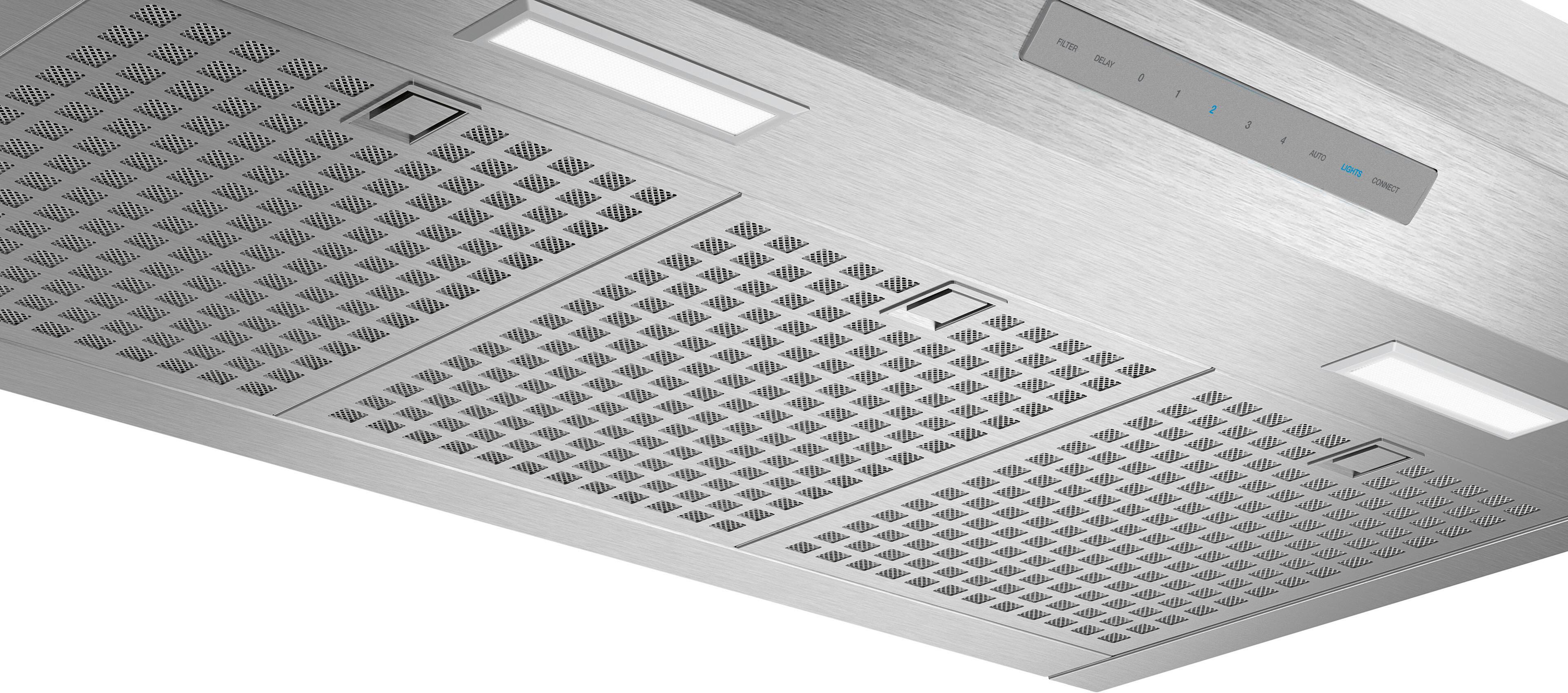 Alt View 11. Thermador - MASTERPIECE SERIES 36" Convertible Range Hood - Stainless steel.