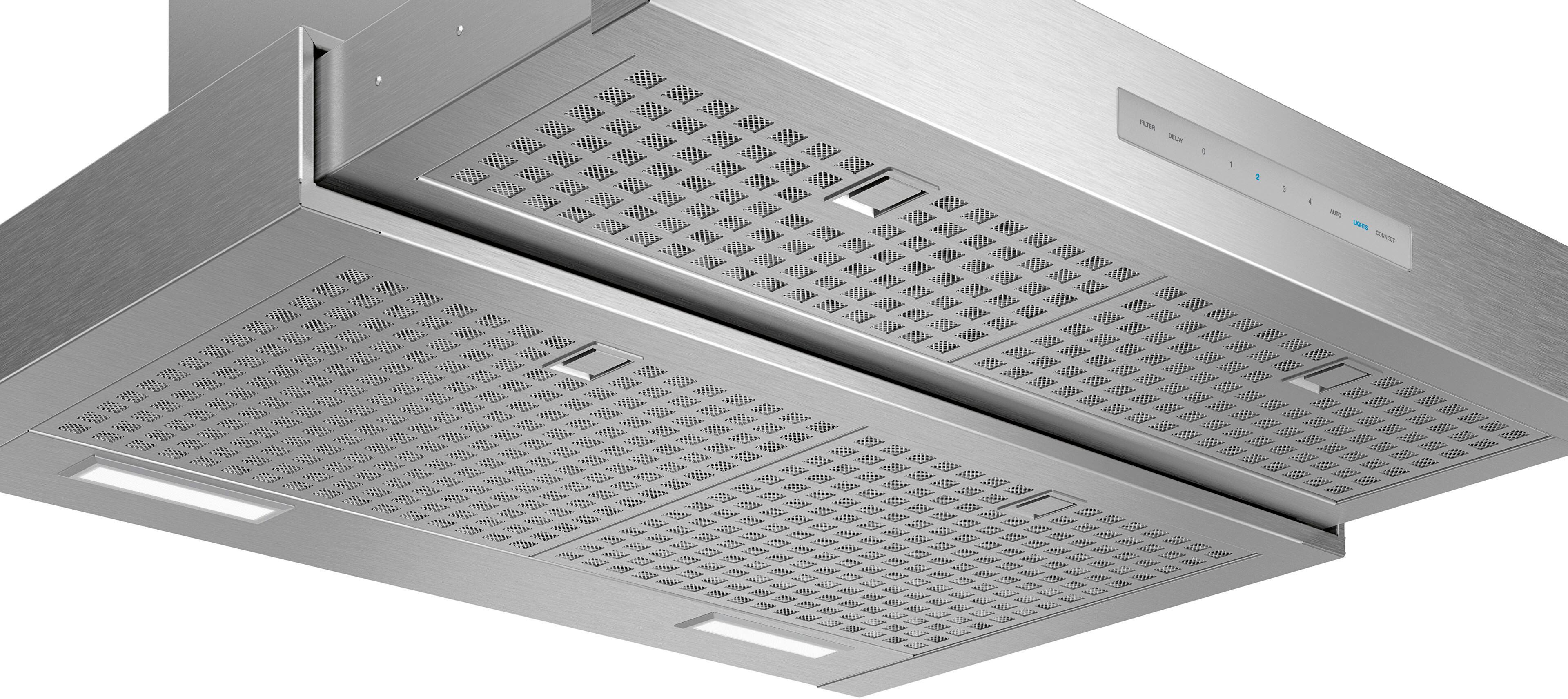Alt View 13. Thermador - MASTERPIECE SERIES 36" Convertible Range Hood - Stainless Steel.