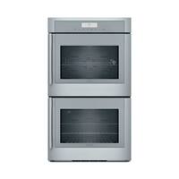 Thermador - MASTERPIECE SERIES 29.8" Built-In Double Electric Convection Wall Oven - Stainless steel - Front_Zoom