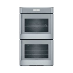 Thermador - Masterpiece Series 30" Built-In Double Electric Convection Wall Oven with Wifi and Right Door Swing - Stainless steel - Front_Zoom