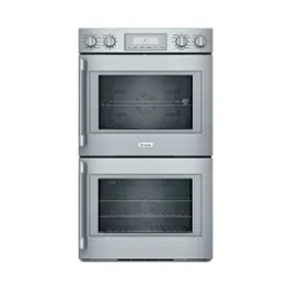Thermador - Professional Series 30" Built-In Double Electric Convection Wall Oven - Stainless Steel