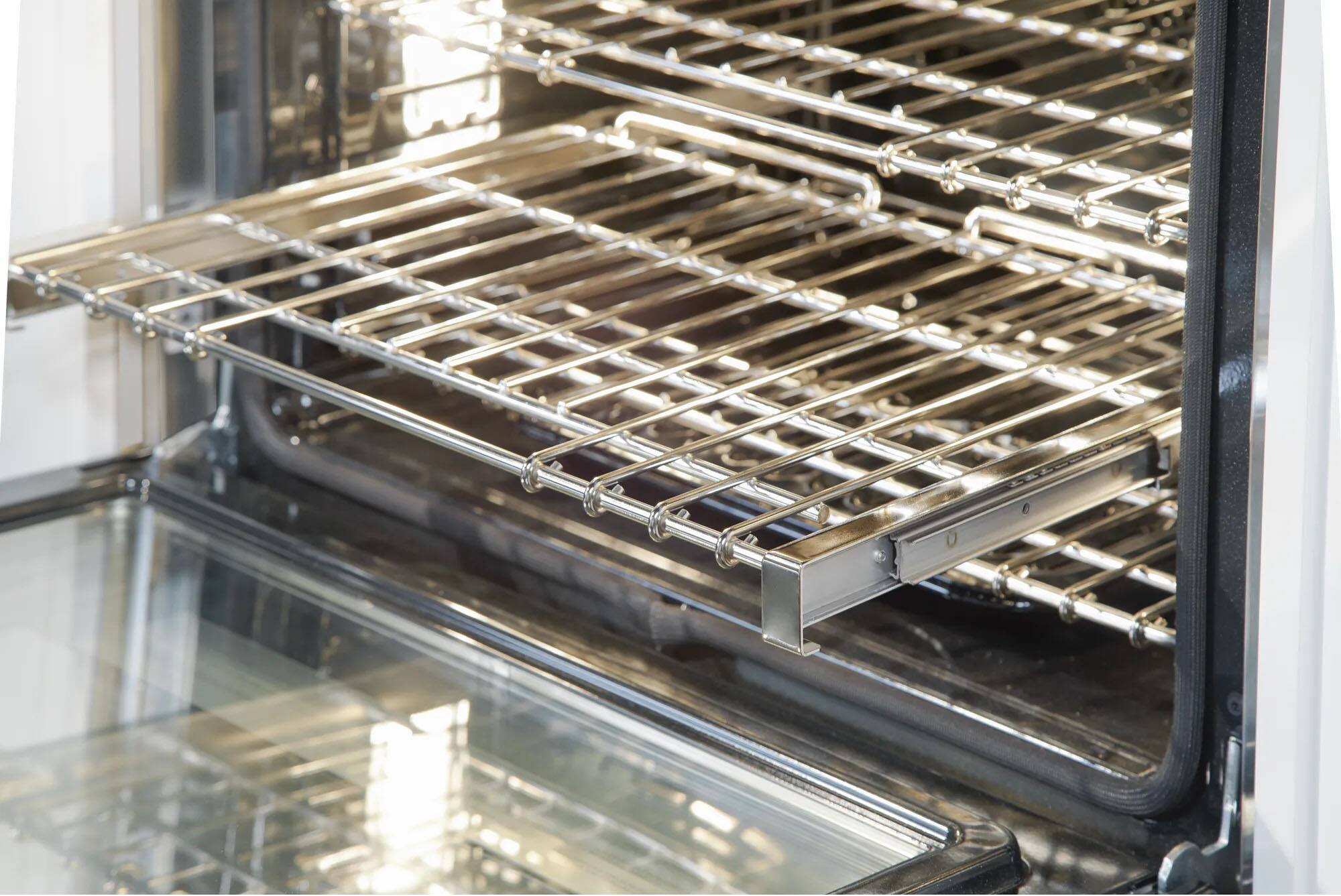 Alt View 13. Thermador - Masterpiece Series 30" Built-In Electric Convection Wall Oven with Built-In Speed Microwave and Wifi - Stainless Steel.