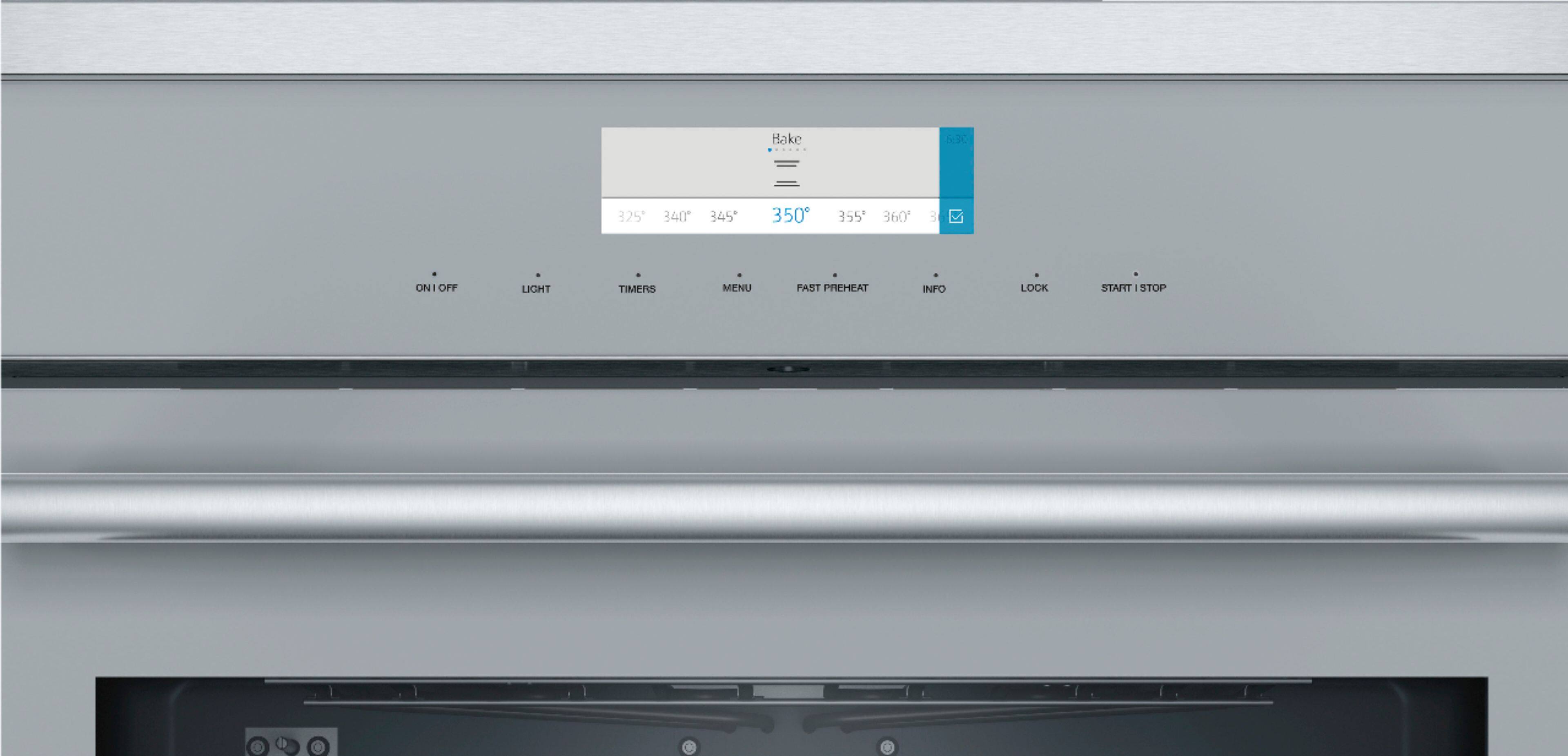 Alt View 1. Thermador - Masterpiece Series 30" Built-In Electric Convection Wall Oven with Built-In Speed Microwave and Wifi - Stainless Steel.